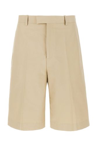 Cappuccino Cotton Bermuda Shorts - Ferragamo - Modalova