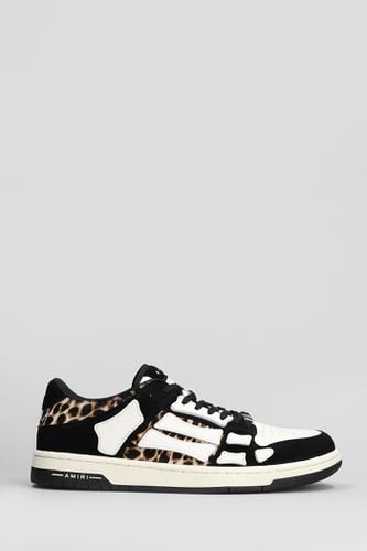 Leopard Skel Top Low Sneakers In Leather - AMIRI - Modalova