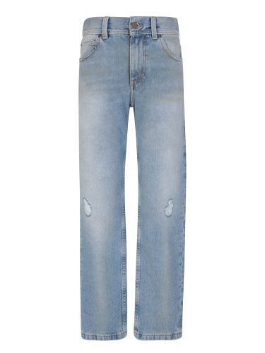 Palm Angels Distressed Jeans - Palm Angels - Modalova