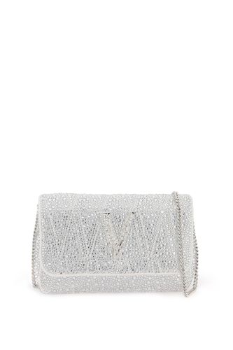 Virtus Mini Bag With Crystals - Versace - Modalova