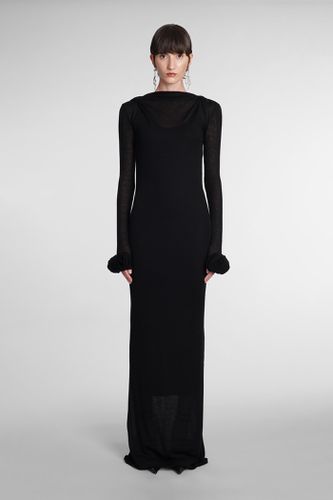 Blumarine Dress In Black Viscose - Blumarine - Modalova