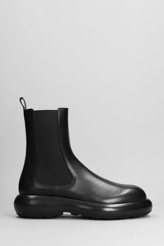 Low Heels Ankle Boots In Leather - Jil Sander - Modalova