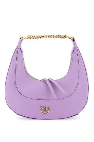 Pinko Brioche Mini Leather Hobo Bag - Pinko - Modalova