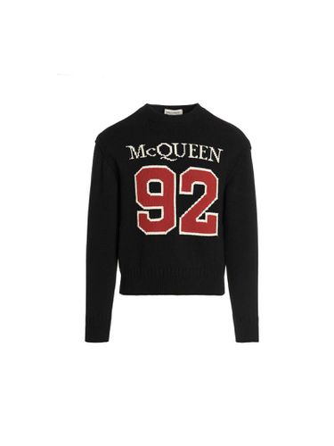 Black Mcqueen 92 Sweater - Alexander McQueen - Modalova
