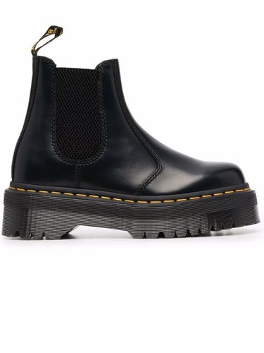 Quad Smooth Leather Platform Chelsea Boots - Dr. Martens - Modalova