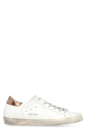 Super-star Leather Low-top Sneakers - Golden Goose - Modalova