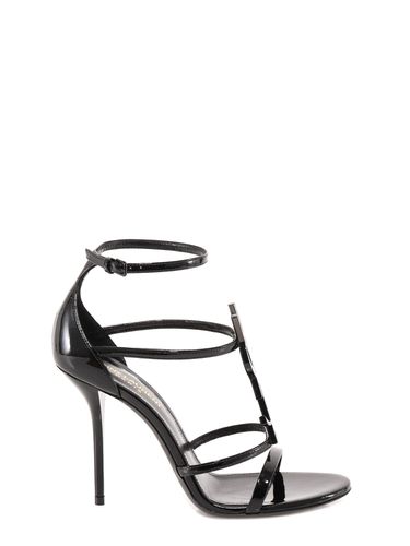 Cassandra Ysl Patent Leather Sandals - Saint Laurent - Modalova