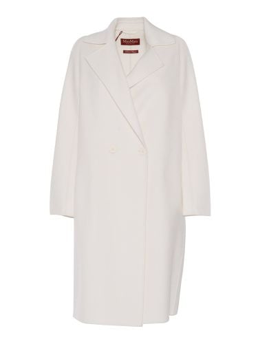 Max Mara Studio Goya White Coat - Max Mara Studio - Modalova