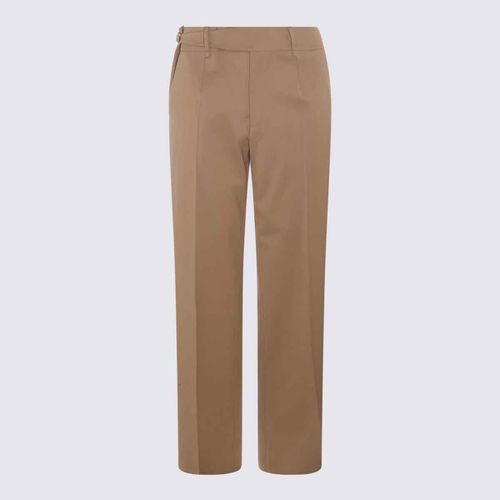 Dolce & Gabbana Camel Wool Pants - Dolce & Gabbana - Modalova