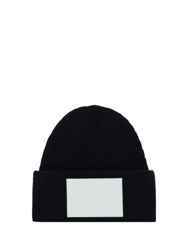 MM6 Maison Margiela Beanie Hat - MM6 Maison Margiela - Modalova