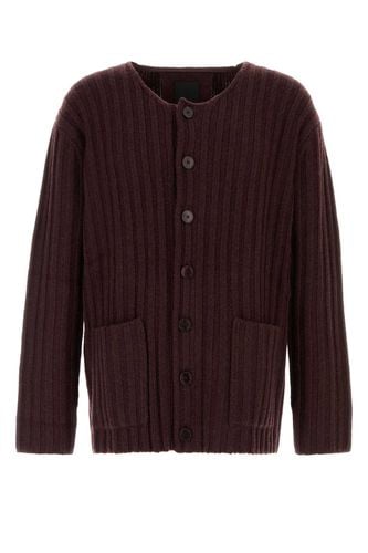 Givenchy Burgundy Cashmere Cardigan - Givenchy - Modalova