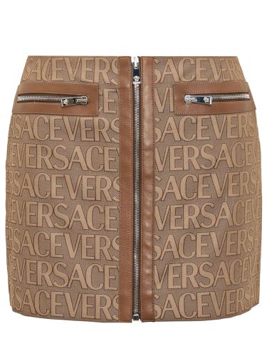 Versace Jacquard Mini Skirt - Versace - Modalova