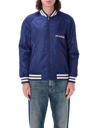 Chez Valentino Bomber Jacket - Valentino - Modalova