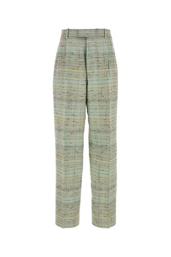 Embroidered Viscose Blend Palazzo Pant - Bottega Veneta - Modalova