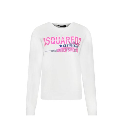 Dsquared2 Cotton Logo Sweatshirt - Dsquared2 - Modalova