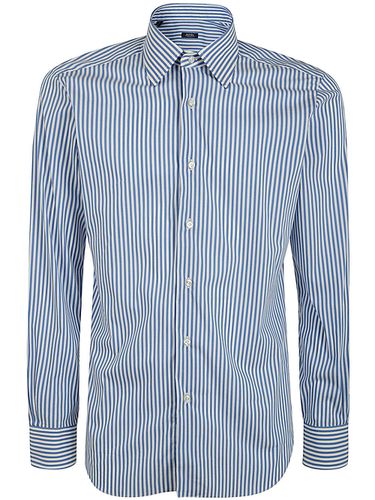 Barba Napoli Neck Shirt - Barba Napoli - Modalova