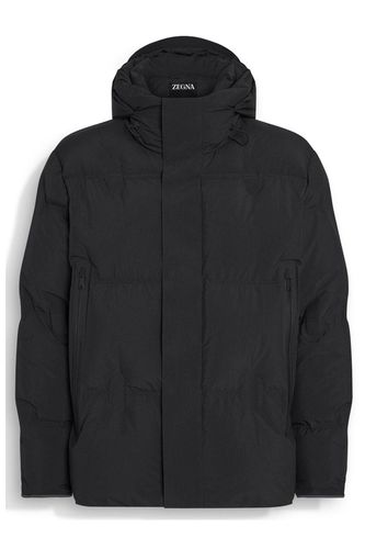 Zegna Hooded Down Jacket - Zegna - Modalova