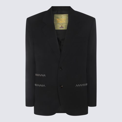 Bottega Veneta Black Wool Blazer - Bottega Veneta - Modalova