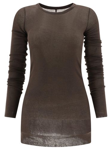 Long Sleeved Sheer T-shirt - Rick Owens - Modalova