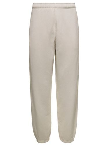Jogger Pants With Contrasting Logo Embroidery In Cotton Woman - Stone Island - Modalova