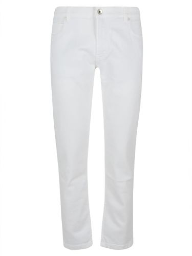 Eleventy Denim Cotton Trousers - Eleventy - Modalova