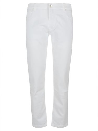 Eleventy Denim Cotton Trousers - Eleventy - Modalova