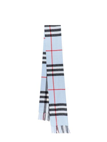 Burberry Embroidered Cashmere Scarf - Burberry - Modalova