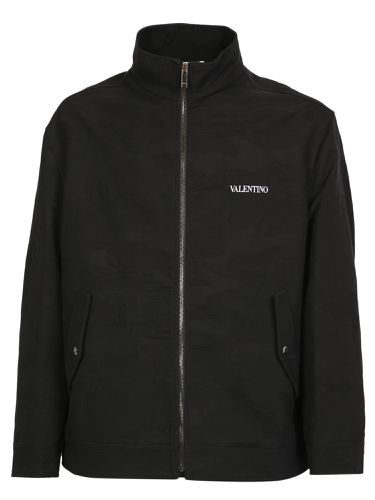 Valentino Camouflage Print Jacket - Valentino - Modalova