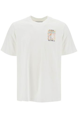 Mushroom Goddess Printed Tshirt - Casablanca - Modalova