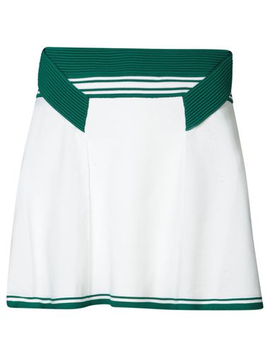 Casablanca White Draped Mini Skirt - Casablanca - Modalova