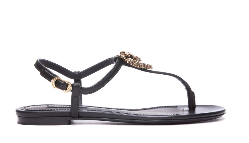 Devotion Nappa Thong Sandals - Dolce & Gabbana - Modalova