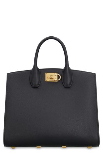 The Studio Leather Handbag - Ferragamo - Modalova