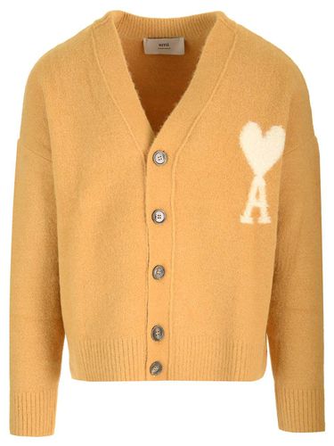 Ami De Coeur Cardigan - Ami Alexandre Mattiussi - Modalova