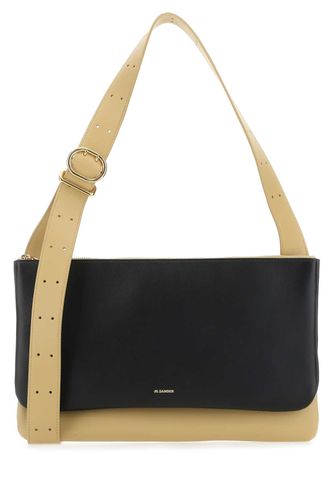 Two-tone Leather Shoulder Bag - Jil Sander - Modalova