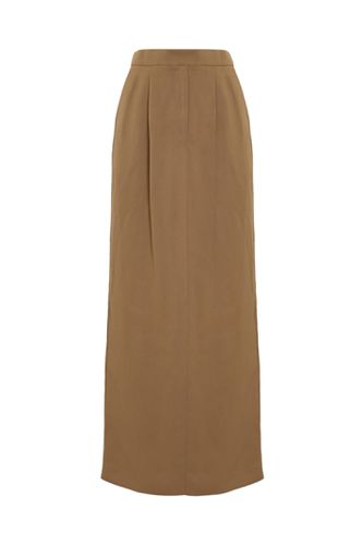 Nella Skirt In Viscose And Linen - Max Mara Studio - Modalova