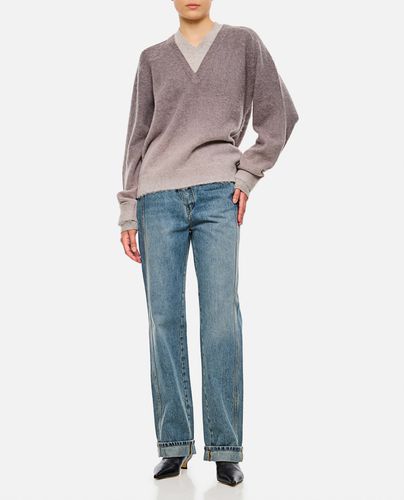 Loewe Deconstructed Denim Pants - Loewe - Modalova