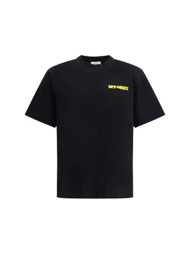 Off-White Puffy Logo Skate T-shirt - Off-White - Modalova