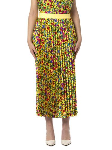 All-over Floral Printed Pleated Skirt - Weekend Max Mara - Modalova