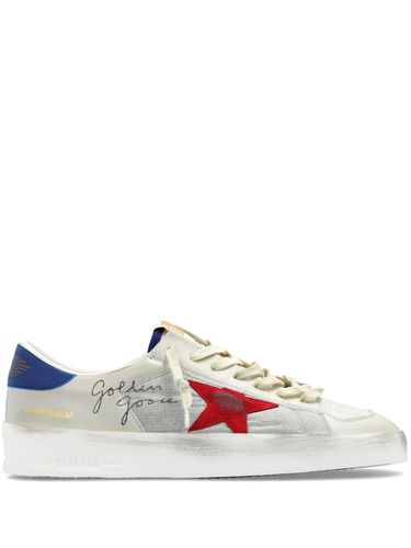 Stardan Nylon And Leather Upper Suede Star Leather Heel - Golden Goose - Modalova