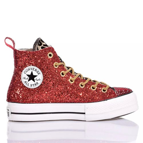 Mimanera Converse Platform Red Kilt - Mimanera - Modalova