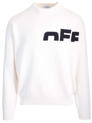 Off-White Crewneck Sweater - Off-White - Modalova