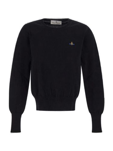 Orb-embroidered Crewneck Jumper - Vivienne Westwood - Modalova