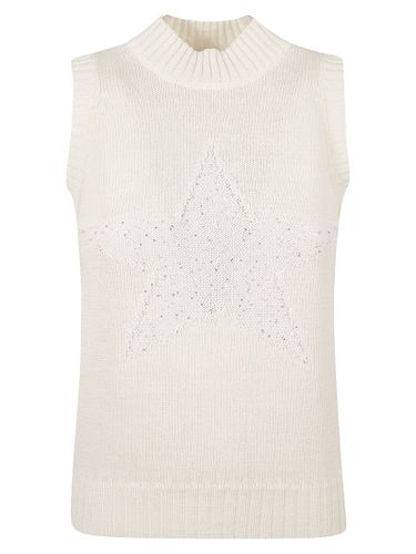 Lorena Antoniazzi Star Knitted Vest - Lorena Antoniazzi - Modalova