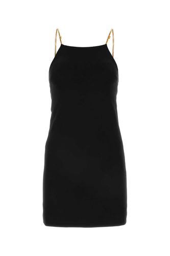 Palm Angels Black Jersey Mini Dress - Palm Angels - Modalova