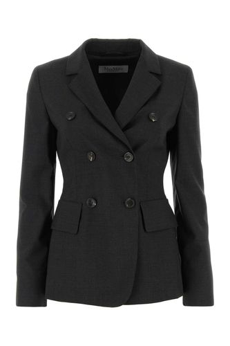 Graphite Wool Editore Blazer - Max Mara - Modalova