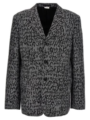 All Over Print Blazer - Comme Des Garçons Homme Plus - Modalova