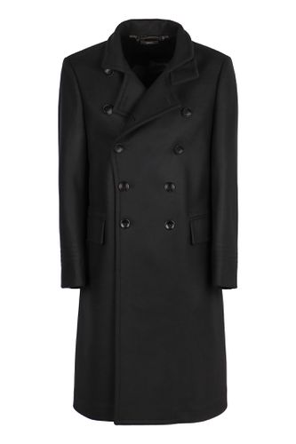 Tom Ford Double-breasted Wool Coat - Tom Ford - Modalova