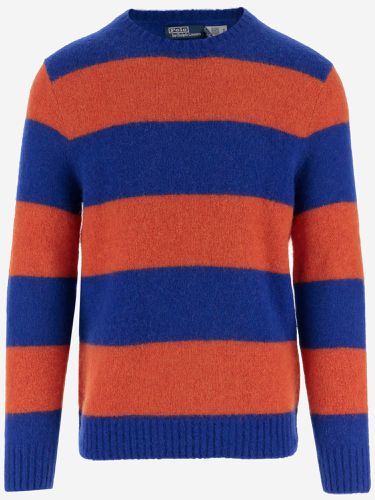 Wool Blend Pullover With Striped Pattern - Polo Ralph Lauren - Modalova