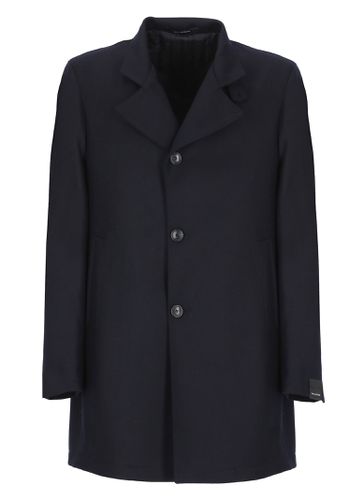 Single-breasted Wool Coat - Tagliatore - Modalova