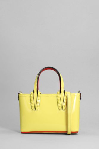 Cabata Hand Bag In Yellow Patent Leather - Christian Louboutin - Modalova
